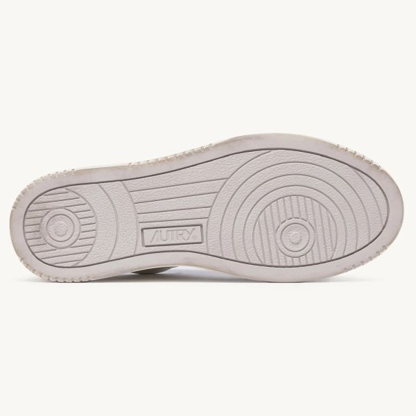 Autry Super Vintage Medalist Low Sneaker Wit/Zwart