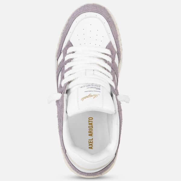 Axel Arigato Area Lo Fluffy Sneaker Wit/Paars