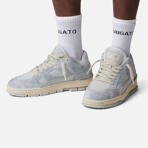 Axel Arigato Area Lo Sneaker Grijs/Licht Blauw