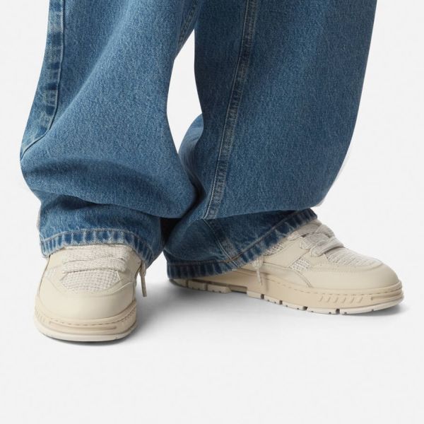 Axel Arigato Area Lo Woven Sneaker Off White