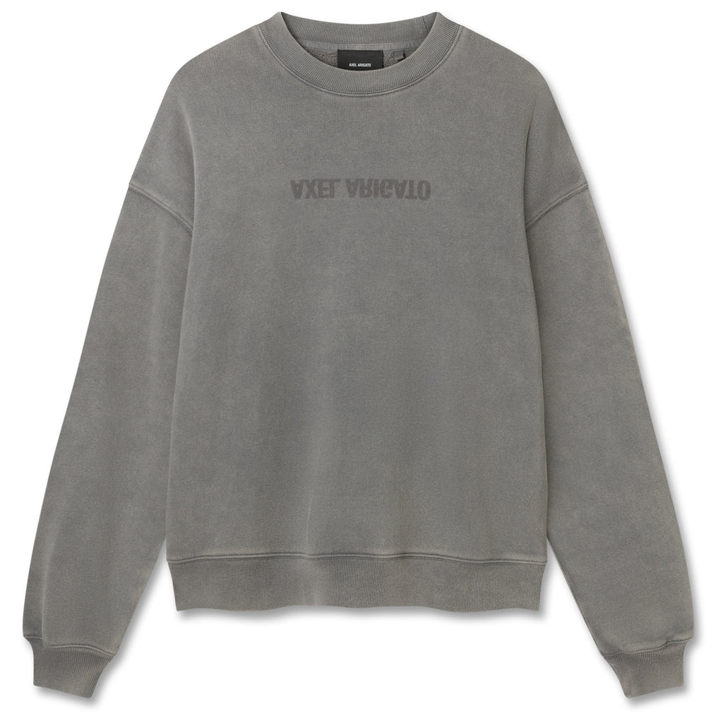 Axel Arigato Distort Washed Sweater Antraciet
