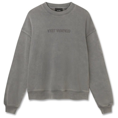 Axel Arigato Distort Washed Sweater Antraciet