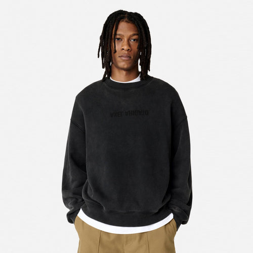 Axel Arigato Distort Washed Sweater Zwart