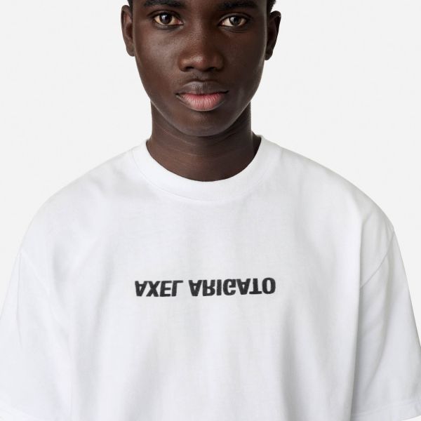 Axel Arigato Distort Washed T-shirt Wit