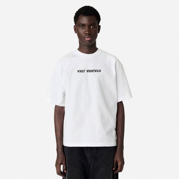 Axel Arigato Distort Washed T-shirt Wit