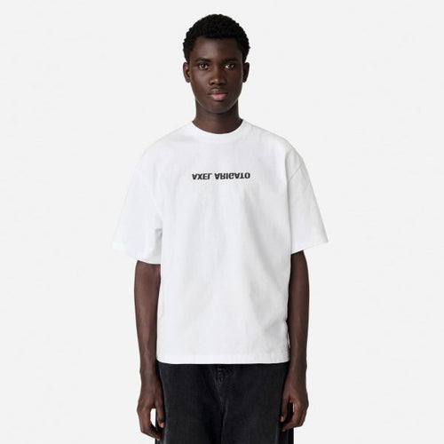 Axel Arigato Distort Washed T-shirt Wit