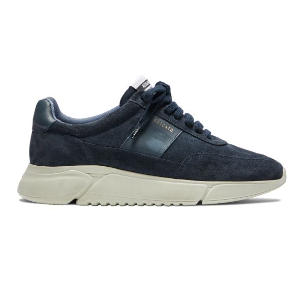 Axel Arigato Genesis Vintage Runner Distressed Sneaker Navy