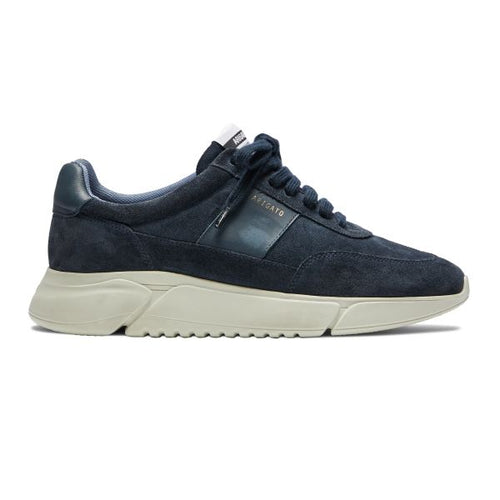 Axel Arigato Genesis Vintage Runner Distressed Sneaker Navy