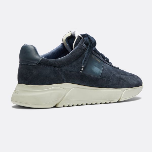 Axel Arigato Genesis Vintage Runner Distressed Sneaker Navy