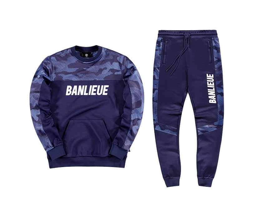 Banlieue 3D Crew Trainingspak Navy