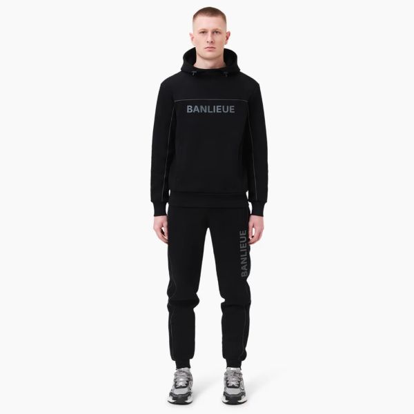 Banlieue 3D Hooded Trainingspak Zwart