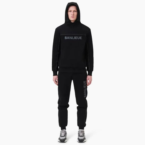 Banlieue 3D Hooded Trainingspak Zwart