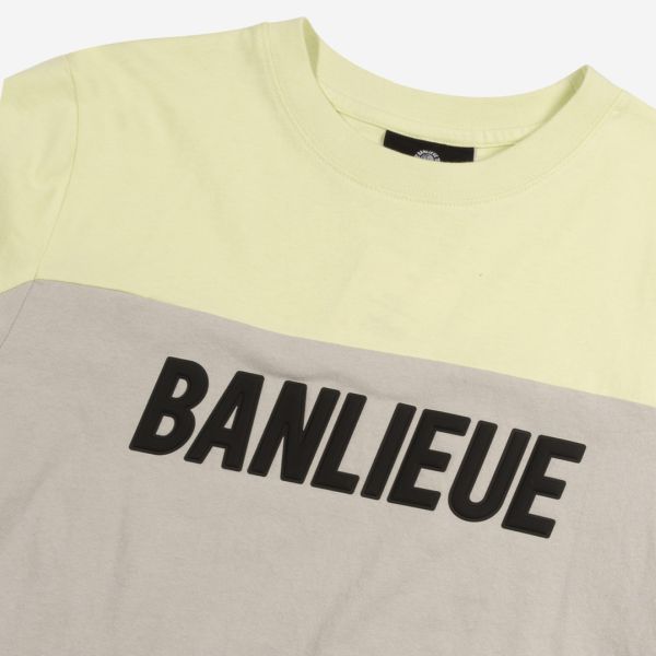 Banlieue 3D T-Shirt Lime/Grijs