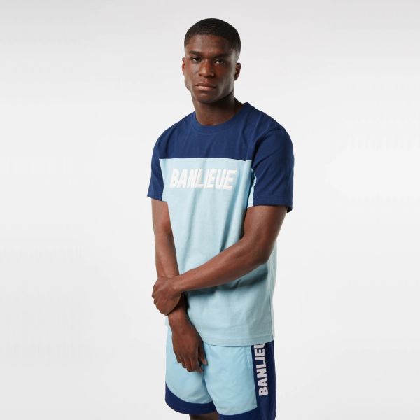 Banlieue 3D T-shirt Navy/Blauw