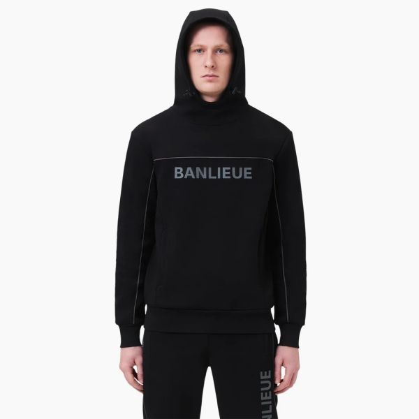 Banlieue 3D Tracktop Hoodie Zwart