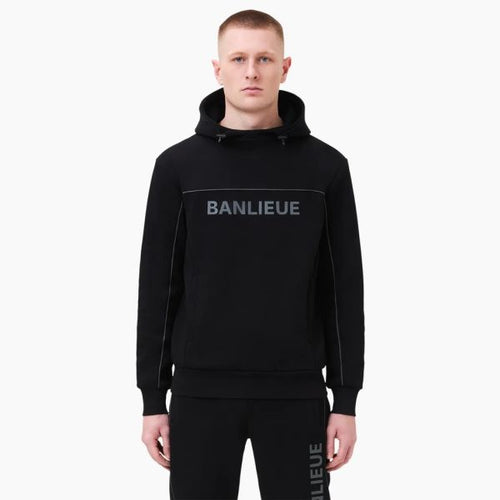 Banlieue 3D Tracktop Hoodie Zwart