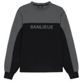 Banlieue 3D Tracktop Sweater Zwart/Antraciet