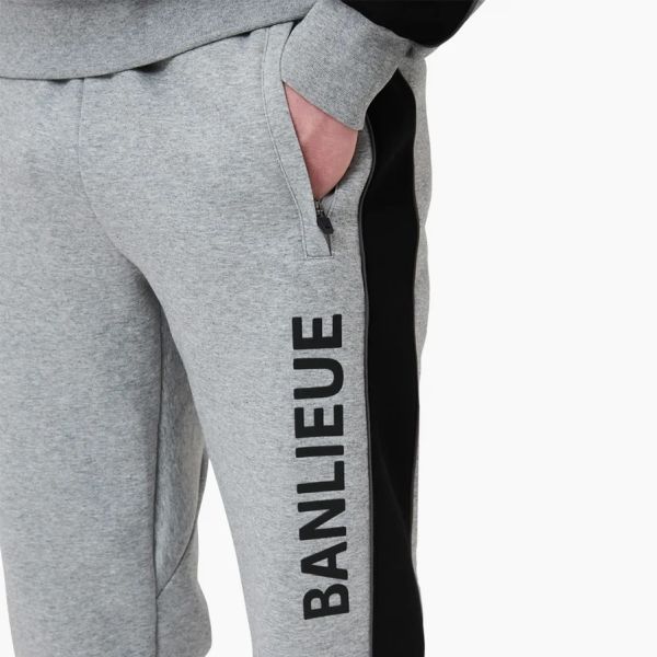 Banlieue 3D Trainingsbroek Grijs/Zwart
