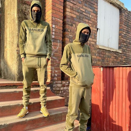 Banlieue 3D Trainingspak Donker Groen