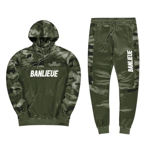 Banlieue 3D Trainingspak Donker Groen