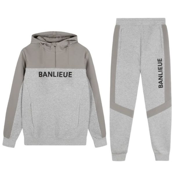 banlieue 3d trainingspak grijs