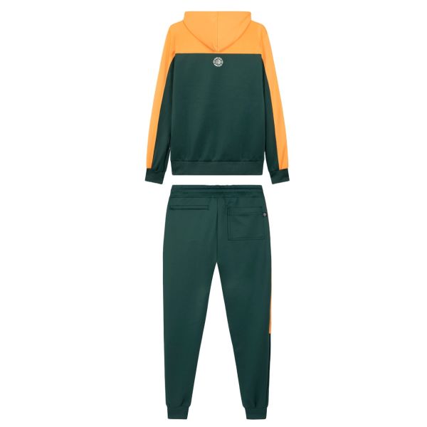 Banlieue 3D Trainingspak Oranje Donker Groen