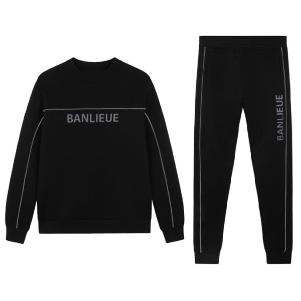 Banlieue B+ 3D Crew Trainingspak Zwart