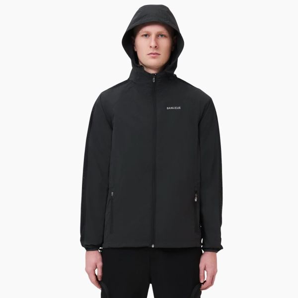 Banlieue B+ Hooded Jack Antraciet