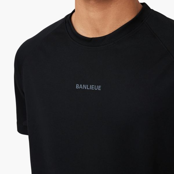 Banlieue B+ Performance T-shirt Zwart