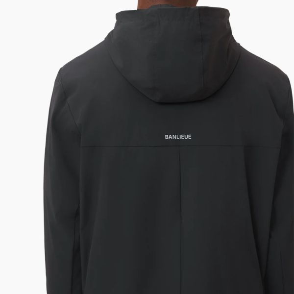 Banlieue B+ Performance Tracktop Hooded Top Antraciet