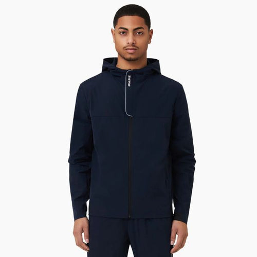 Banlieue B+ Performance Tracktop Hooded Top Navy