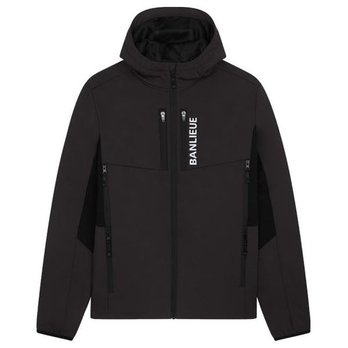 Banlieue B+ Tactical Softshell Jack Antraciet