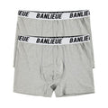Banlieue Boxer 2-Pack Grijs