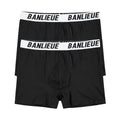 Banlieue Boxer 2-Pack Zwart