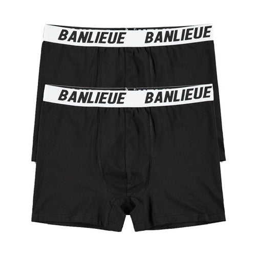 Banlieue Boxer 2-Pack Zwart