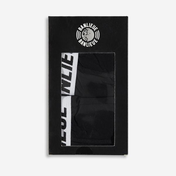 Banlieue Boxer 2-Pack Zwart