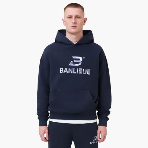 Banlieue Chrome Hoodie Navy