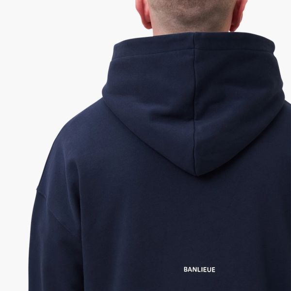 Banlieue Chrome Hoodie Navy