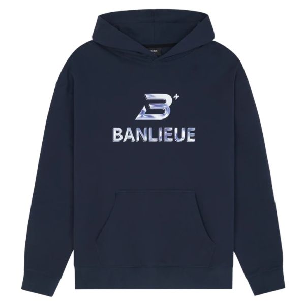 Banlieue Chrome Hoodie Navy
