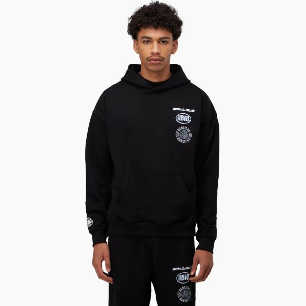 banlieue chrome hoodie zwart