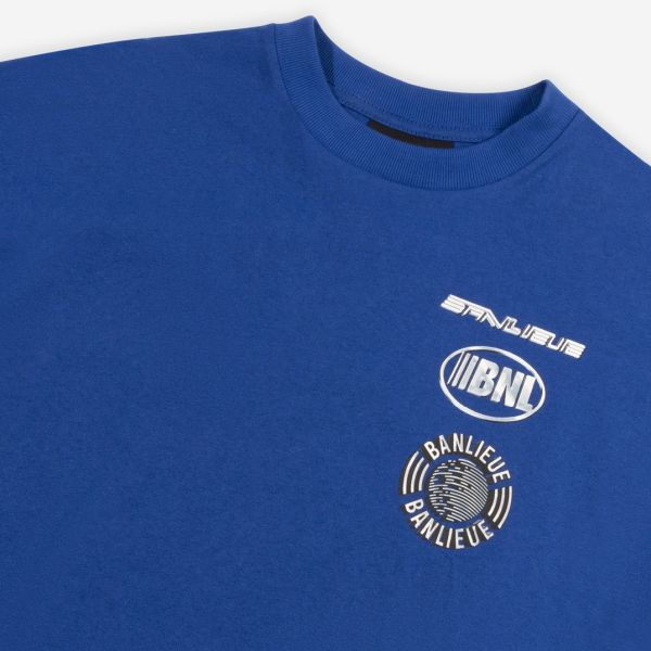 Banlieue Chrome T-shirt Lange Mouw Blauw