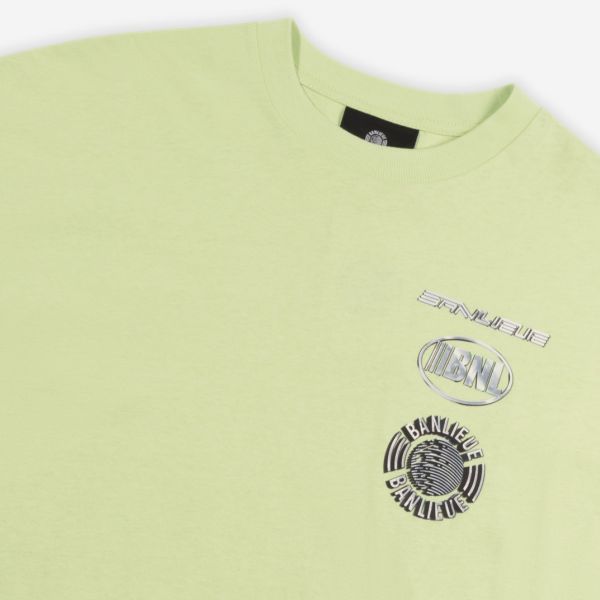 Banlieue Chrome T-shirt Lange Mouw Licht Groen