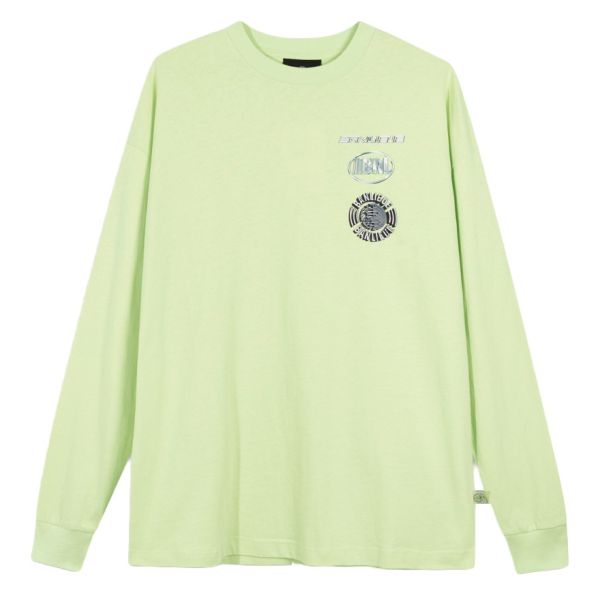 Banlieue Chrome T-shirt Lange Mouw Licht Groen