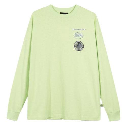 Banlieue Chrome T-shirt Lange Mouw Licht Groen