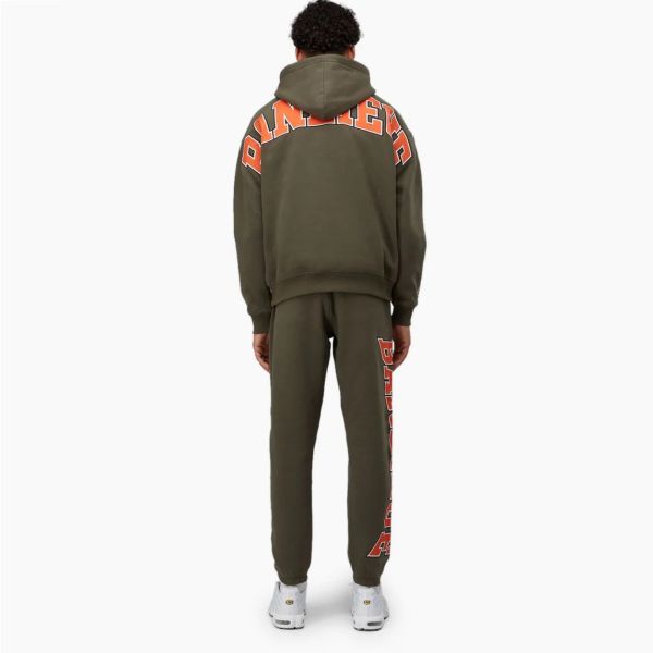 banlieue college hoodie donker groen