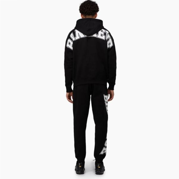 banlieue college hoodie zwart