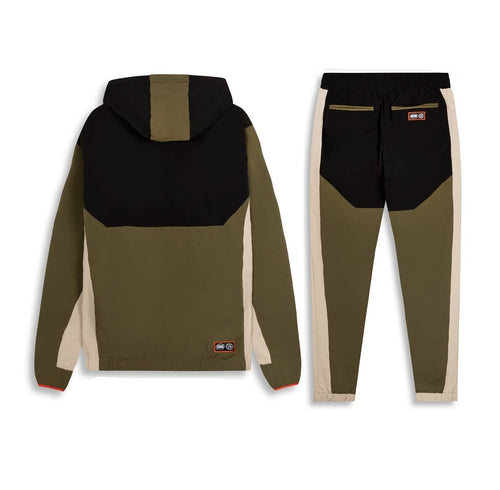 banlieue colorblocked trainingspak khaki 2