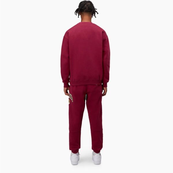 banlieue crest sweater bordeaux