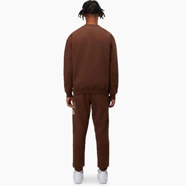 banlieue crest sweater bruin