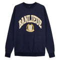 Banlieue Crest Sweater Navy